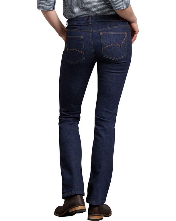 PANTALÓN MUJER JEAN PERFECT SHAPE BOOTCUT LEG STRETC /AZUL OSCURO FD147RNB