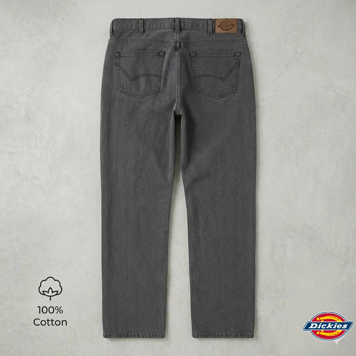 PANTALON JEAN DICKIES PARA HOMBRE CON BOLSILLOS COLOR GRIS