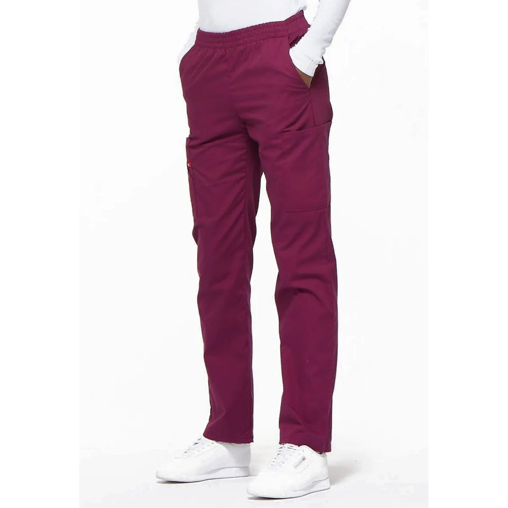 PANTALÓN MEDICO CARGO FIT EDS SIGNATURE - MUJER ROJO VINO